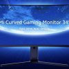 مانیتور 34 اینچ گیمینگ منحنی شیائومی مدل Mi Surface curved 34inch monitor نسخه گلوبال - Image 3