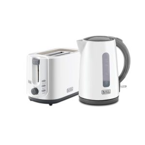 ست صبحانه (تستر نان + کتری برقی) بلک+دکر مدل Breakfast Set (Kettle + Toaster) MBF70-B5