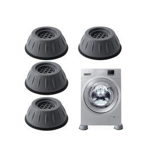 SKY-TOUCH 4pcs Anti Vibration Pads for Washer Dryer Shock and Noise Cancellation, Washing Machine Stand to Prevent Shifting, Shaking Walking for Home