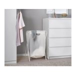 سطل لاندری به همراه استند ایکیا مدل IKEA JALL 701.189.68 رنگ سفید - Image 2