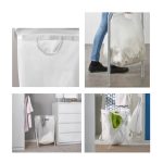 سطل لاندری به همراه استند ایکیا مدل IKEA JALL 701.189.68 رنگ سفید - Image 3