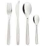 سرویس قاشق چنگال استیل 16 پارچه ایکیا مدل IKEA MOPSIG 003.430.03