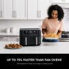 سرخ کن بدون روغن 9.5 لیتری دوقلو نینجا مدل Ninja AF400 - Image 4
