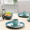 فنجان نعلبکی 70cc ایکیا مدل IKEA FARGKLAR 504.818.22 مات - فیروزه ای روشن - Image 4