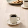 فنجان نعلبکی 70cc ایکیا مدل IKEA FARGKLAR 004.836.30 رنگ کرمی - Image 2