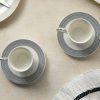 فنجان قهوه انگلیش هوم بسته 2 عددی مدل ENGLISH HOME Elegance Deep New Bone - Image 3