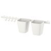 آویز ریلی لیوان دار ایکیا مدل IKEA SUNNERSTA 404.545.60
