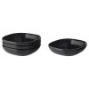 بشقاب خورش‌خوری 20*20 مشکی ایکیا مدل Ikea BACKIG 204.390.47 - Image 4