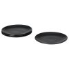 بشقاب 26cm مشکی ایکیا مدل Ikea FARGKLAR 004.797.13 - Image 2