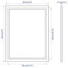 قاب عکس 40*30 ایکیا مدل Ikea FISKBO 502.956.60 - Image 4