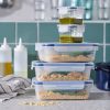 ظرف نگه دارنده 180ml درب دار 3 عددی ایکیا مدل Ikea IKEA365+ 804.449.46 - Image 5