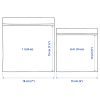 زیپ کیپ 60 عددی ایکیا مدل Ikea ISTAD 005.256.54 - Image 6