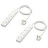 چهارراهی ارت دار دو عددی مدل Ikea KOPPLA 804.414.53