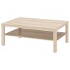 میز جلو مبلی مستطیلی بلوطی ایکیا مدل Ikea LACK 404.315.35