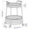ترولی چرخ دار ایکیا مدل Ikea LUBBAN 504.343.07 - Image 5