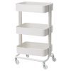 ترولی سفید ایکیا مدل Ikea RASKOG 203.829.32