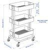ترولی سفید ایکیا مدل Ikea RASKOG 203.829.32 - Image 4