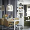 میز ناهارخوری تبدیلی 120*180*75 ایکیا مدل Ikea VANGSTA 803.615.64 - Image 4