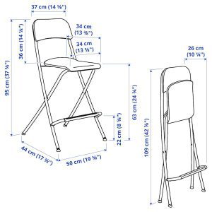 صندلی اپن ایکیا مدل Ikea FRANKLIN 504.064.65 - Image 7