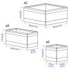 جعبه لباس ایکیا مدل 004.285.49 Ikea SKUBB - Image 2