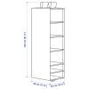 ارگانایزر داخل کمد ایکیا مدل 002.458.80 Ikea SKUBB - Image 7
