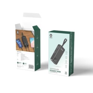 پاور بانک 30000 میلی آمپر ساعت گرین لاین مدل (GNPWT30KPBBK) Green Lion مشکی - Image 2