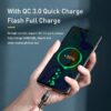 کابل تایپ C به C بیسوس (60w/1m/PD2.0) Baseus PD Certified مشکی - Image 4