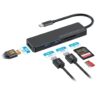 USB هاب 5 در 1 پرودو مدل {PB-51HBC-BK} Porodo مشکی - Image 2