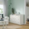 دراور 6 کشو 84*138 سانتی ایکیا مدل Ikea HAUGA 004.072.69 - Image 6