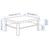 میز جلو مبلی قهوه ای 118x78 ایکیا مدل Ikea LACK 001.042.91 - Image 4