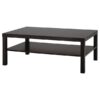 میز جلو مبلی قهوه ای 118x78 ایکیا مدل Ikea LACK 001.042.91