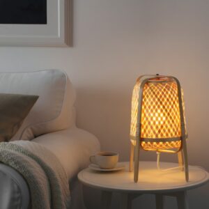 آباژور رومیزی حصیری ایکیا مدل Ikea 803.585.28 KNIXHULT - Image 3