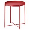 میز سینی 53*45 سانتی ایکیا مدل Ikea GLADOM 005.336.49 قرمز