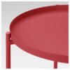 میز سینی 53*45 سانتی ایکیا مدل Ikea GLADOM 005.336.49 قرمز - Image 6