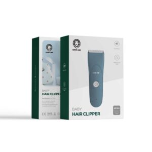 ماشین اصلاح موی کودک گرین لاین مدل {GNBBYHCLIPGN} Green Lion Baby Hair Clipper 600mAh سبز - Image 2