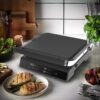 گریل دیجیتال پرودو مدل {PD-LSDGGR-BK} Porodo LifeStyle Glasstop Digital Grill 2000W - Image 3