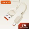 پک 2 تایی کابل USB به C توکی Toocki USB to C Cable (60w/1m/7A) مشکی/ سفید - Image 2