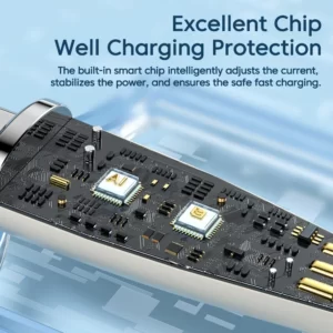 پک دو تایی کابل USB به لایتنینگ + تایپ C به C توکی Toocki (1m/60w) خاکستری/کرمی - Image 3