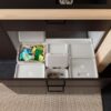 سطل درب دار ایکیا مدل Ikea HALLBAR 904.321.94 - Image 7