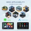 مانیتور جی پی اس دار موتورسیکلت مدل Dash Cam - Image 2