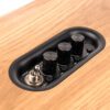 اسپیکر بلوتوثی طرح چوبی هیسکا مدل Hiska L75 MS - Image 4
