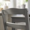 میز و صندلی شش نفره ایکیا مدل ikea HAUGA 595.749.11 رنگ طوسی - Image 2
