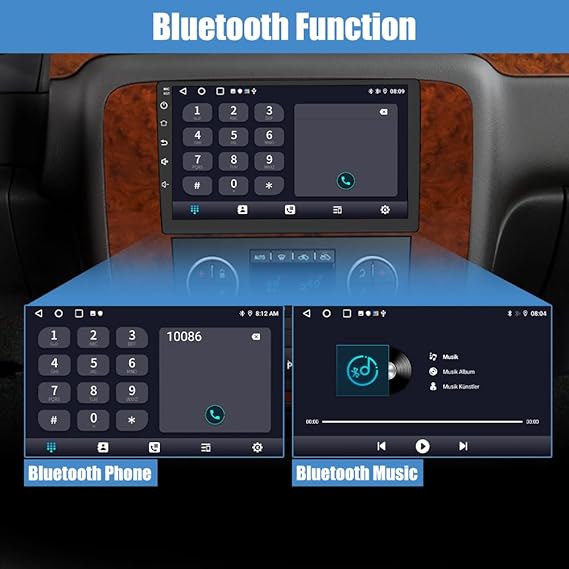 مانیتور اندروید مخصوص شورلت تاهو - سابربن - سیلورادو مدل 2007–2013 با پشتیبانی از CarPlay و Android Auto - Image 5