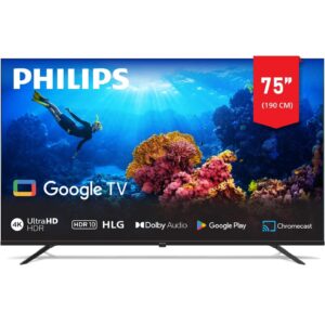 تلویزیون هوشمند 75 اینچ 4k فیلیپس مدل PHILIPS 75PUT7029