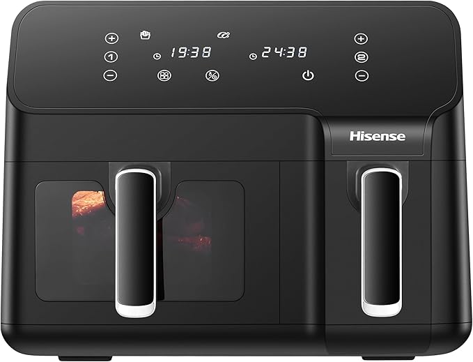 سرخ کن بدون روغن دوقلو 9 لیتری هایسنس مدل Hisense H09AFBK2S5 - Image 2